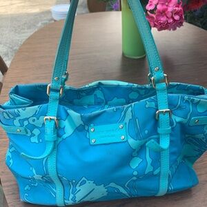 Kate Spade Turquoise Tote Bag